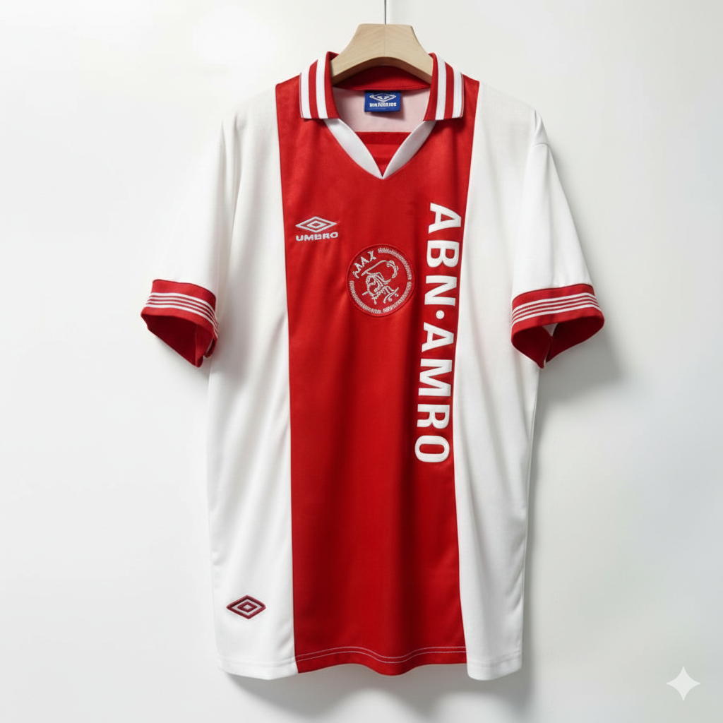 Camiseta Retro Ajax 1994 Umbro CamisetaAjax1994 | Velocity Savage - Ropa Deportiva de Fútbol en Colombia
