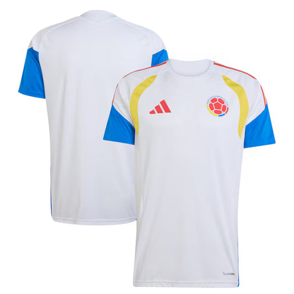 Camiseta Entrenamiento 2026 Blanca Selección Colombia CamisetaEntrenamientoSeleccionColombia | Velocity Savage - Ropa Deportiva de Fútbol en Colombia