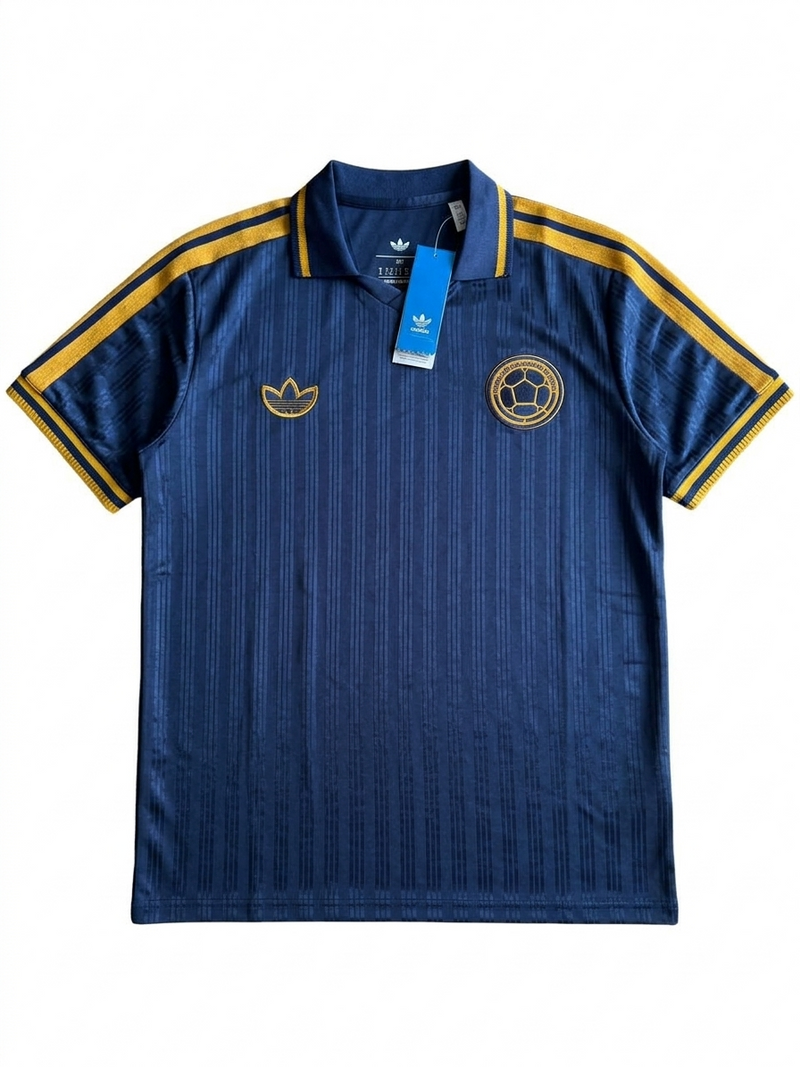Camiseta Azul Adidas Originals Colombia Edición Especial