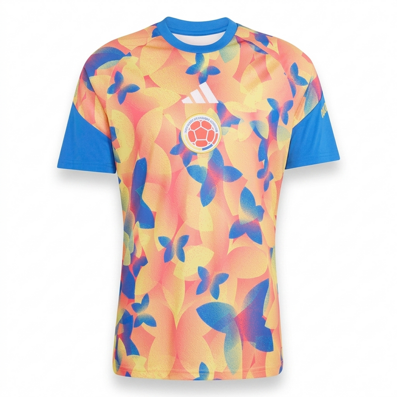 Camiseta Calentamiento Colombia Mundial 2026