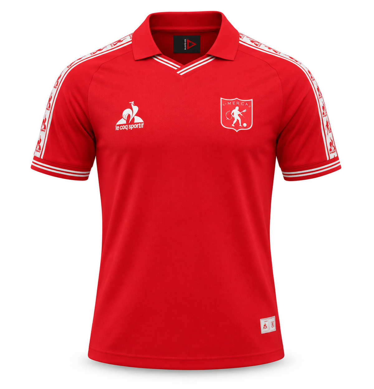 Camiseta Competencia 2025 América de Cali roja de Le Coq Sportif - frente
