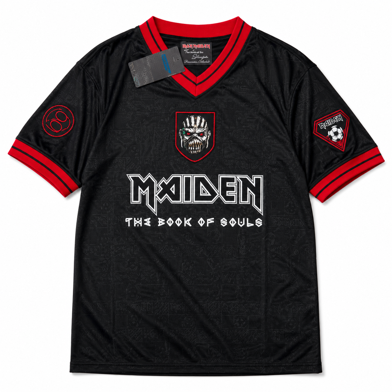 Camiseta Iron Maiden Edición Especial de alta calidad frente y espalda