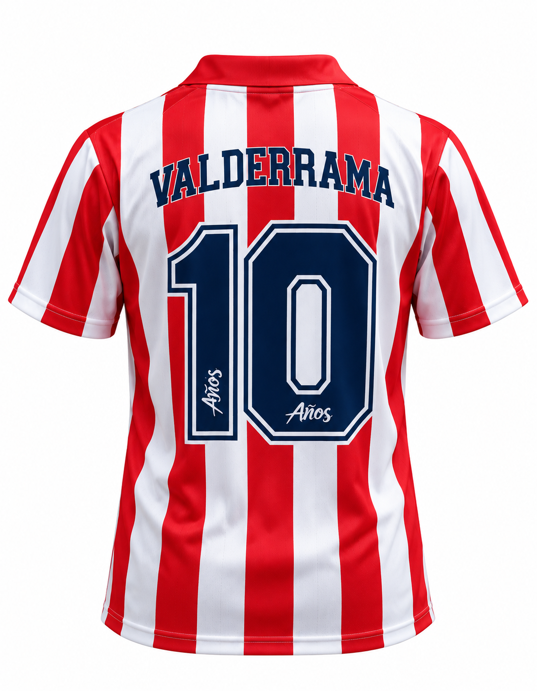 Camiseta Retro Junior 1995 con VALDERRAMA y el 10 estampados a la espalda