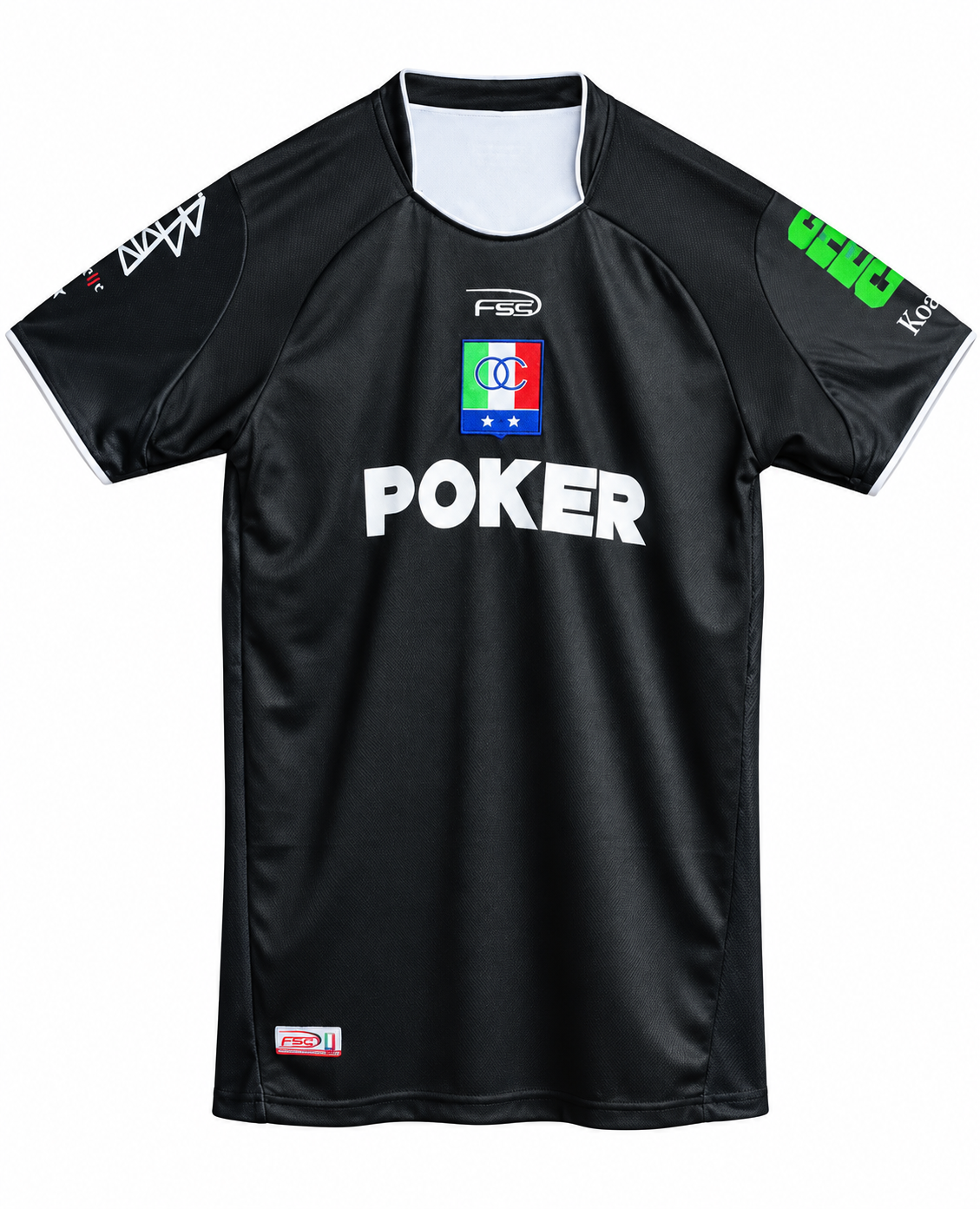 Camiseta Negra Once Caldas Velocity Savage