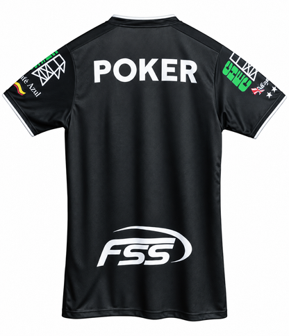 Camiseta Negra Once Caldas Velocity Savage