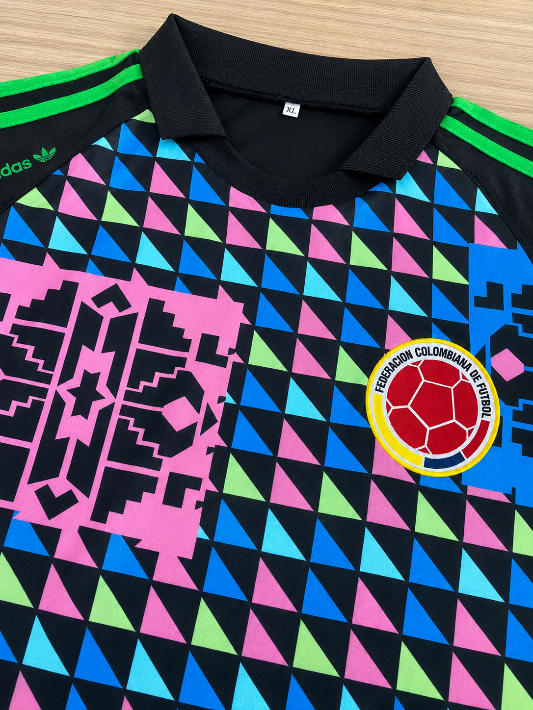 Camiseta Rene Higuita 1990 calidad 1:1 edición retro de colección en Colombia