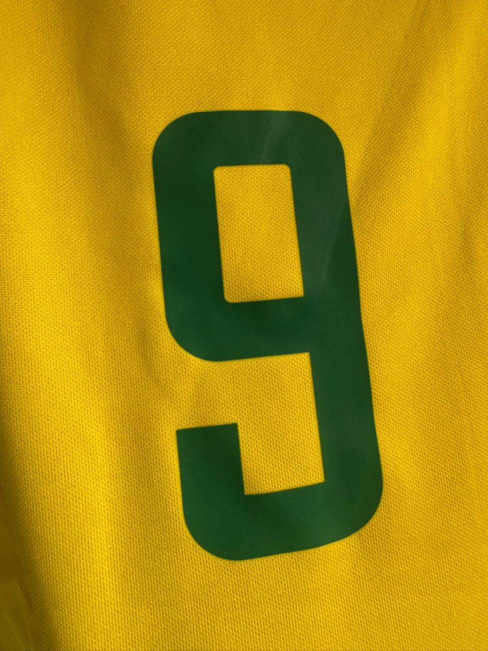 Camiseta Retro Brasil Ronaldo 2002
