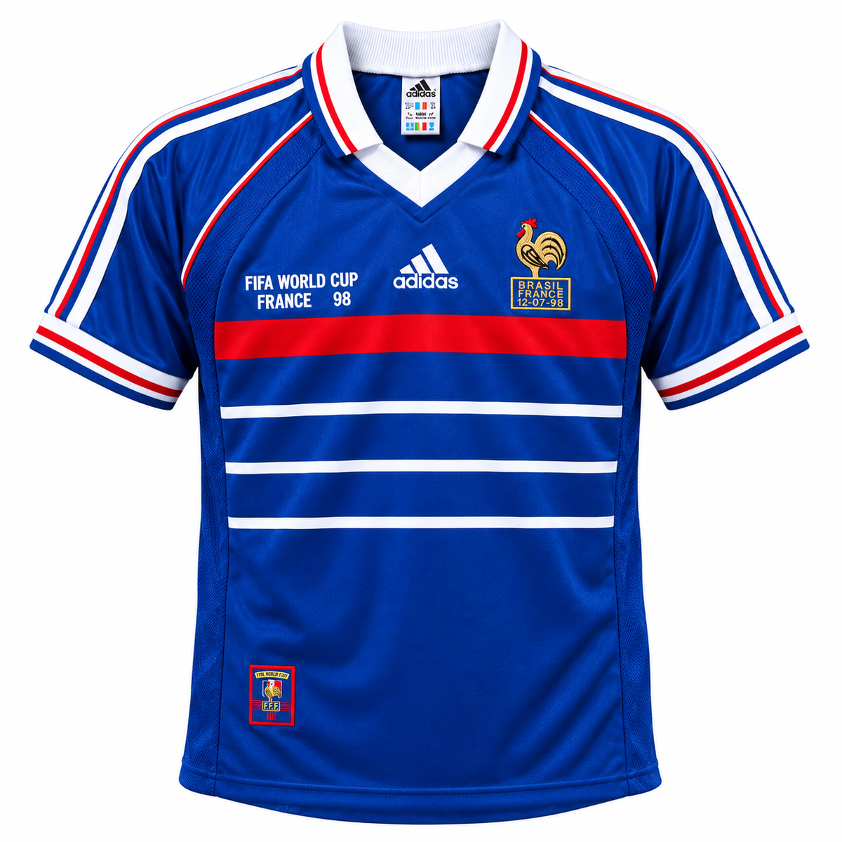 Camiseta Retro Francia 1998 | Velocity Savage