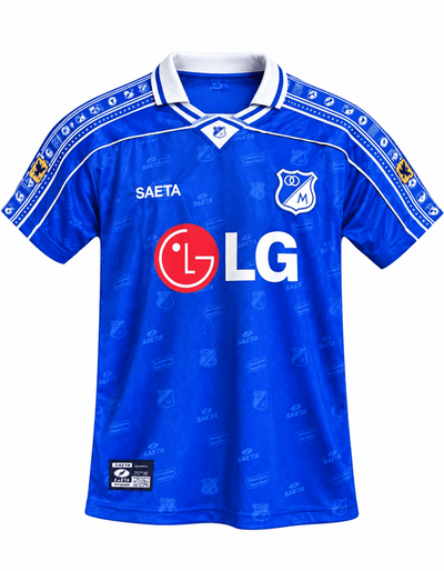 Camiseta Retro Millonarios LG 2000