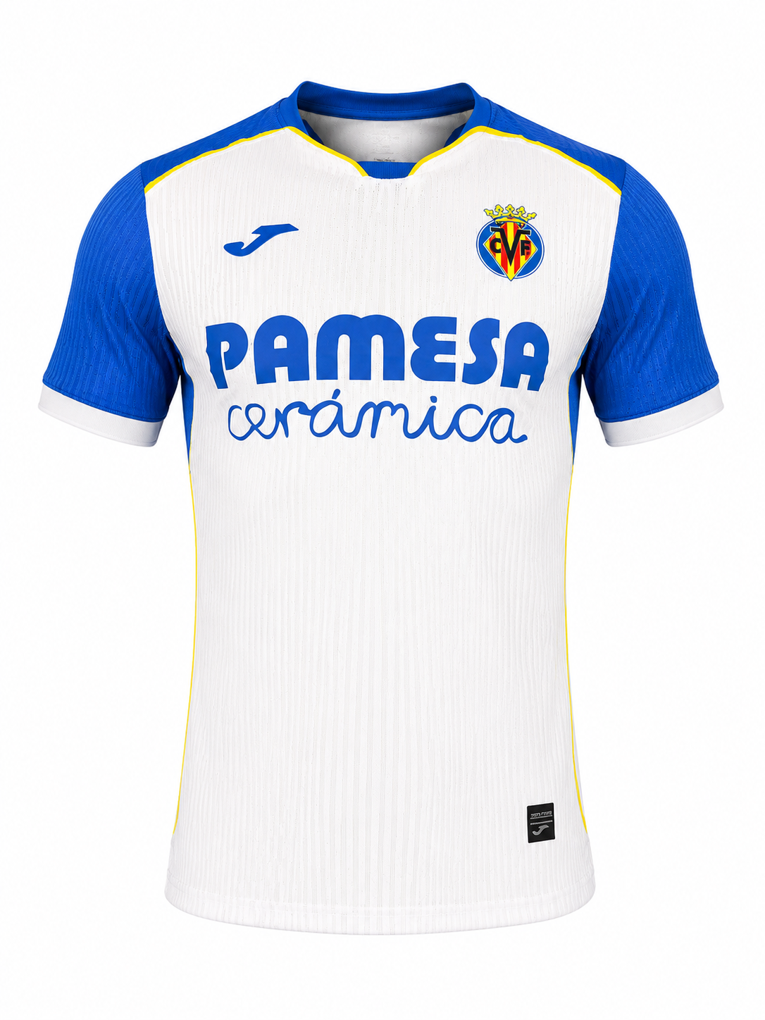 Camiseta Villarreal 26-27 visitante con escudo y logos termosellados
