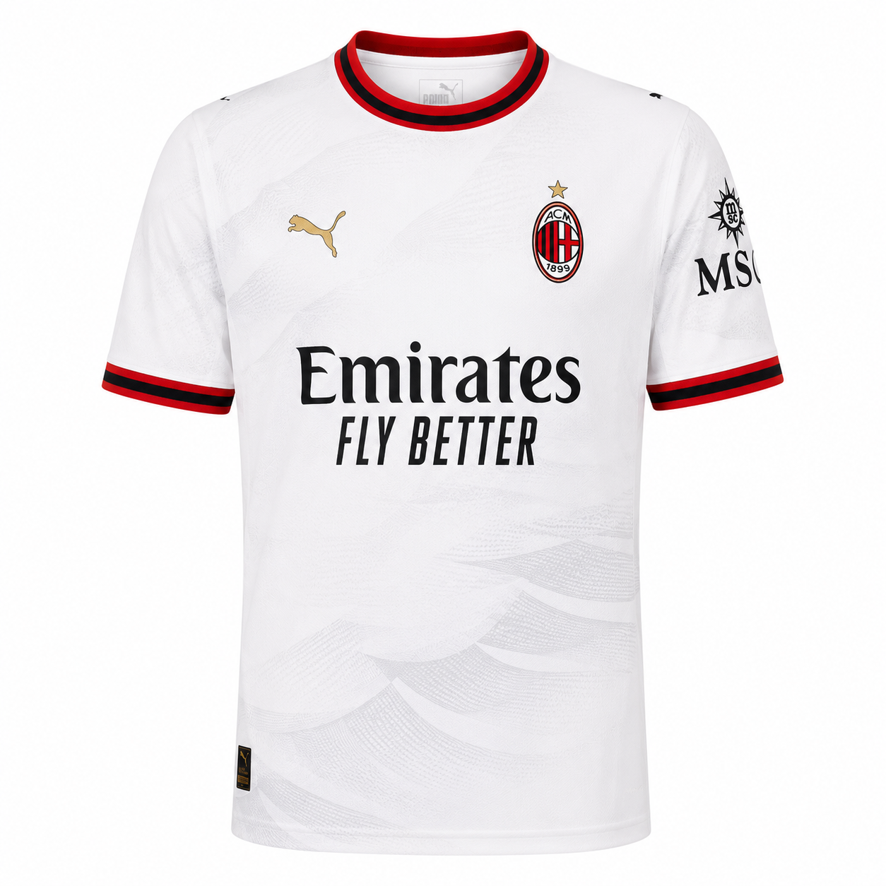 Camiseta Visitante AC Milan 26-27 en Calidad 1:1 vista frontal
