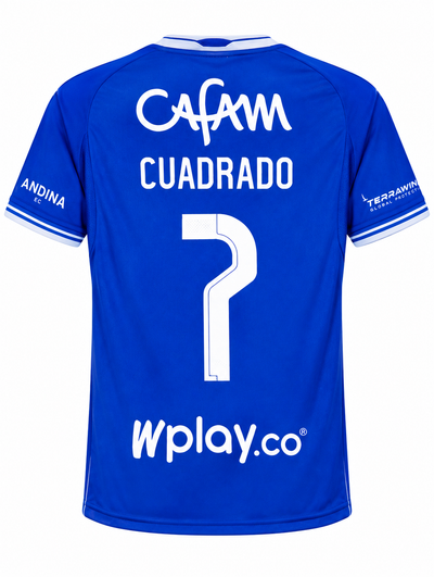 Camiseta cuadrado millonarios Número 7