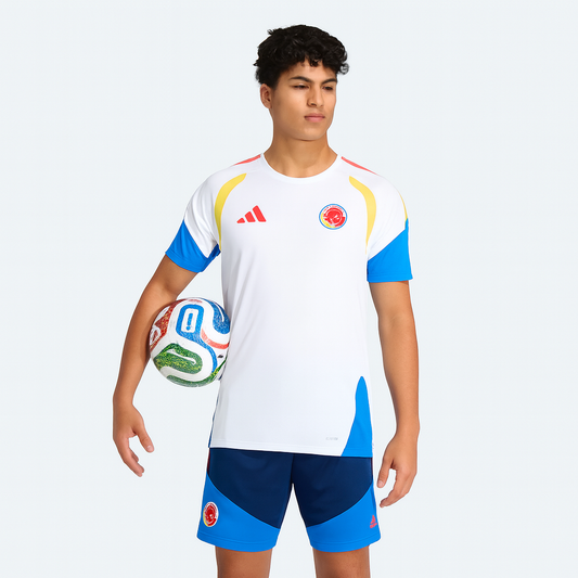 Camiseta Entrenamiento 2026 Blanca Selección Colombia