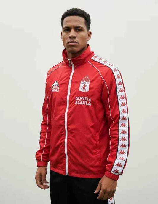 Chaqueta Rompevientos América de Cali ChaquetarompevientosAmerica | Velocity Savage - Ropa Deportiva de Fútbol en Colombia