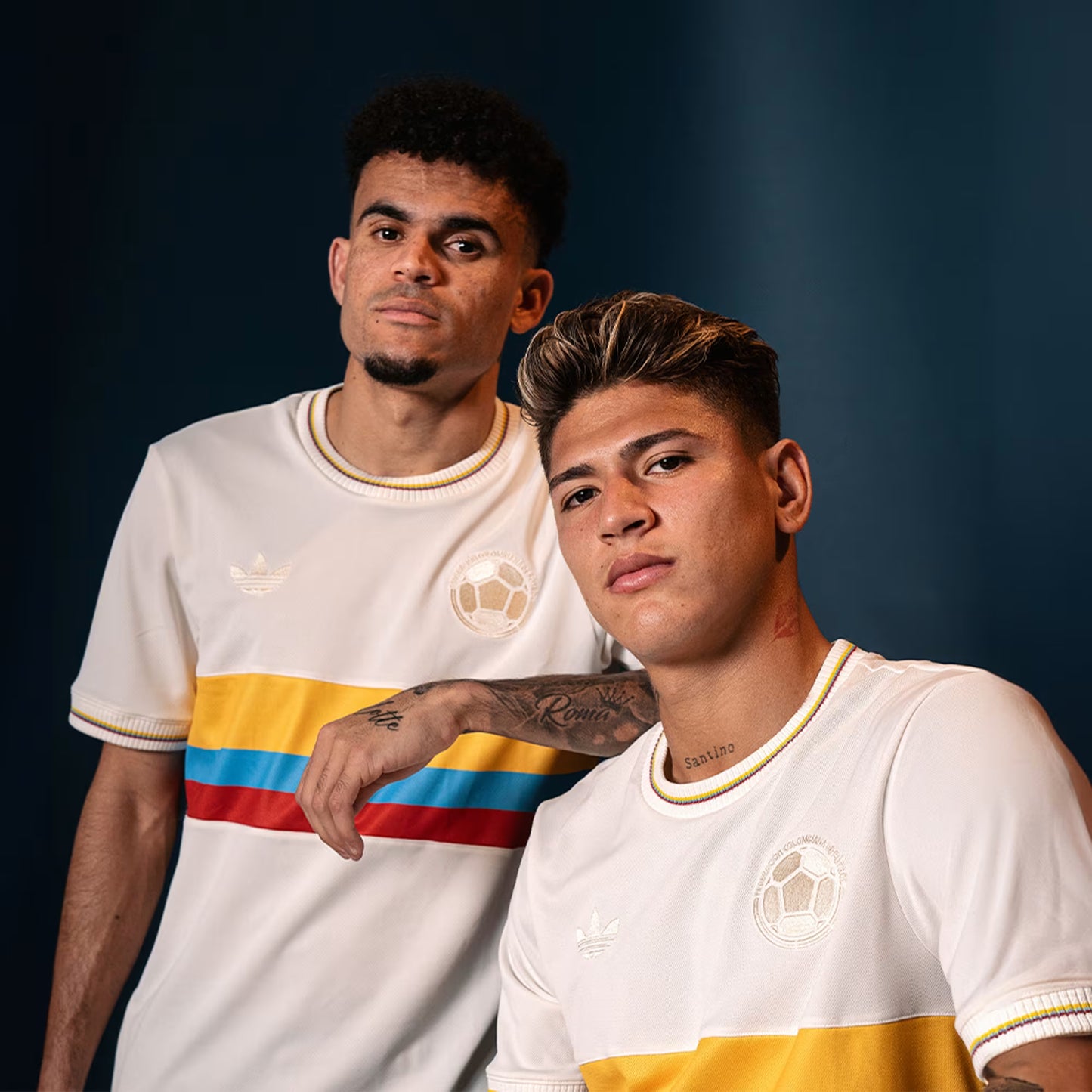 Camiseta Blanca Edición Especial Selección Colombia