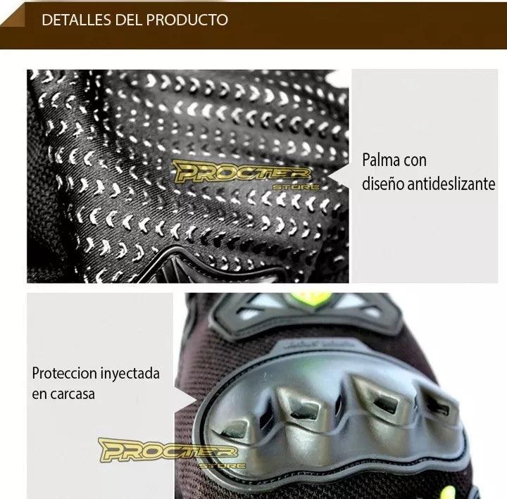 Guantes Protección Moto Scoyco Mc29 Procter - Velocity Savage