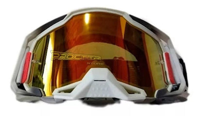 Gafas 100% Tipo Cross Para Casco De Moto Bmx - Velocity Savage