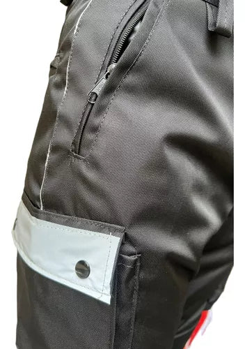 Pantalón Protección Moto Reflectivo Alfa - Velocity Savage