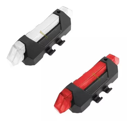 Luz Led Recargable USB Bicicleta Delantera O Trasera - Velocity Savage