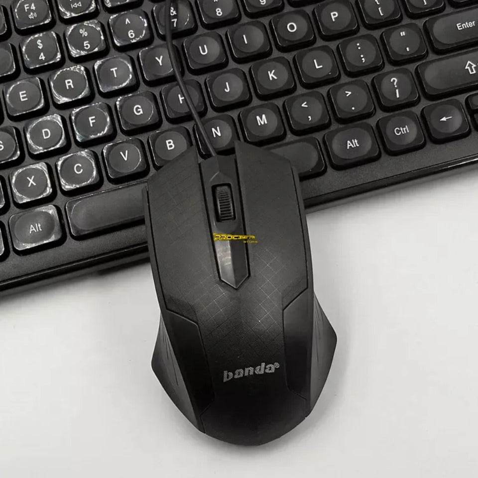 Mouse Banda Mw600 Alámbrico Color Negro