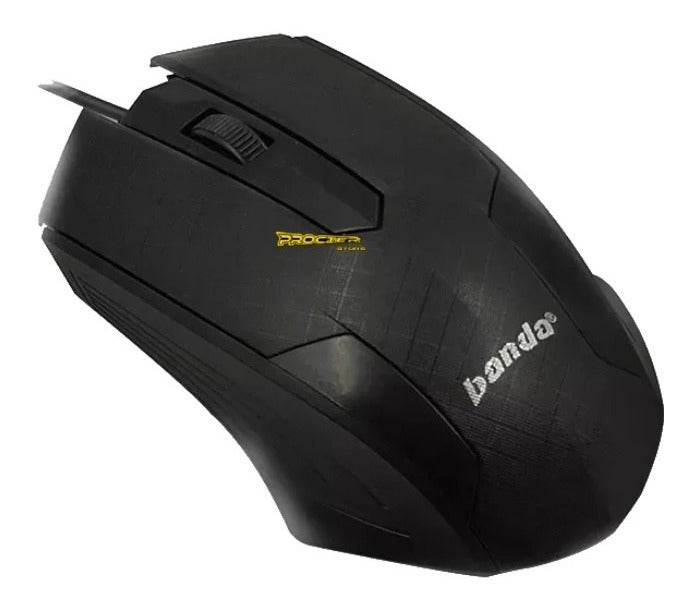 Mouse Banda Mw600 Alámbrico Color Negro