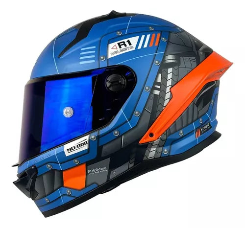 Casco Xtrong Integral Visor Magnético Deportivo Certificado - Velocity Savage