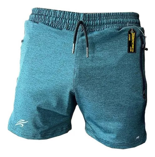 Pantaloneta Corta Licrada Gym Short Corto Media Pierna - Velocity Savage