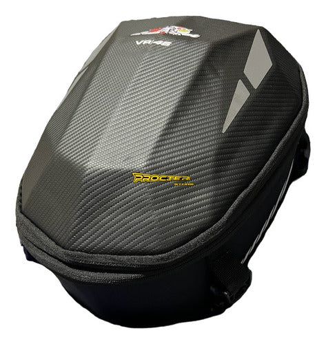 Maleta Rigida Moto Porta Casco Morral Tank Bag Tail Bag 3en1