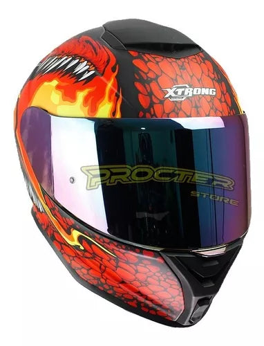 Casco Deportivo Certificado Integral Xtrong - Velocity Savage