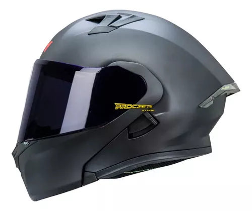 Casco Abatible Ich 3120 Visor Negro - Velocity Savage