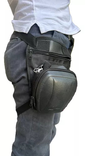 Canguro Piernero Para Motociclista Semi Impermeable Rigido - Velocity Savage