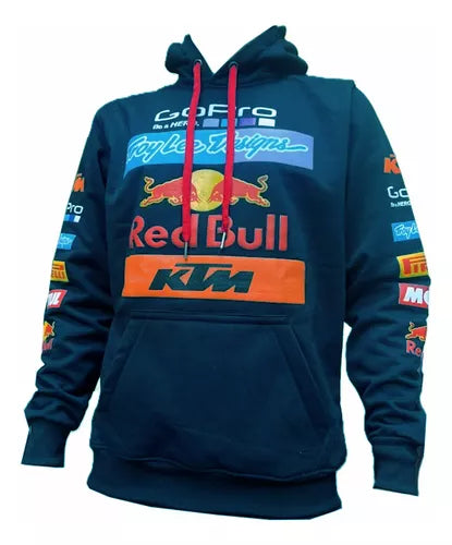 Buzo Hoodie Motero Buzo Con Capota Ktm Pulsar Honda - Velocity Savage