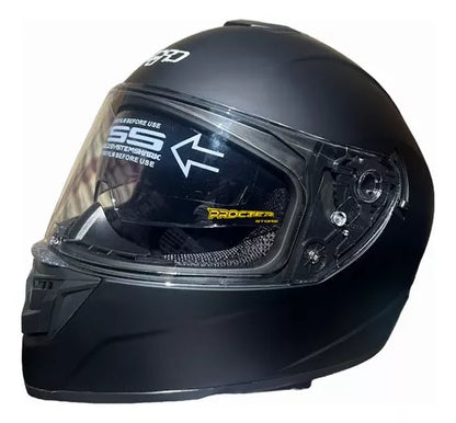 Casco Xecuro Certificado Doble Visor Transparente - Velocity Savage