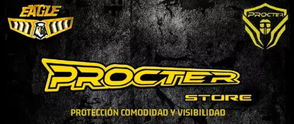 Rodilleras + Coderas Protectoras Moto Deportes Metalizadas - Velocity Savage