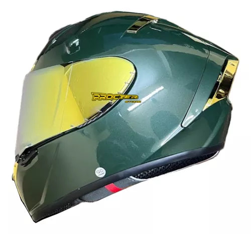 Casco Xtrong 326 Sh Con Aleron Tipo Pista - Velocity Savage