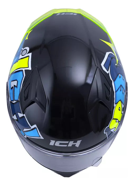 Casco Ich Integral 503 Sp Certificado Negro Mate
