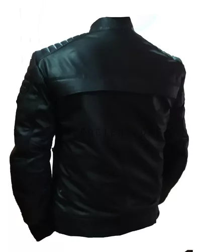 Chaqueta En Cuero Con Protecciones Removible Doble Propósito - Velocity Savage