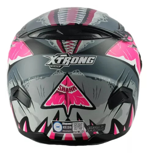 Casco Xtrong M61 Integral con Certificación Europea - Velocity Savage