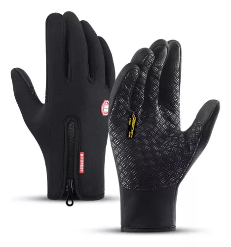 Guantes Moto Ciclismo Termicos Semi Impermeables Y Táctiles - Velocity Savage