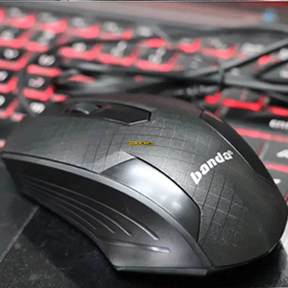 Mouse Banda Mw600 Alámbrico Color Negro