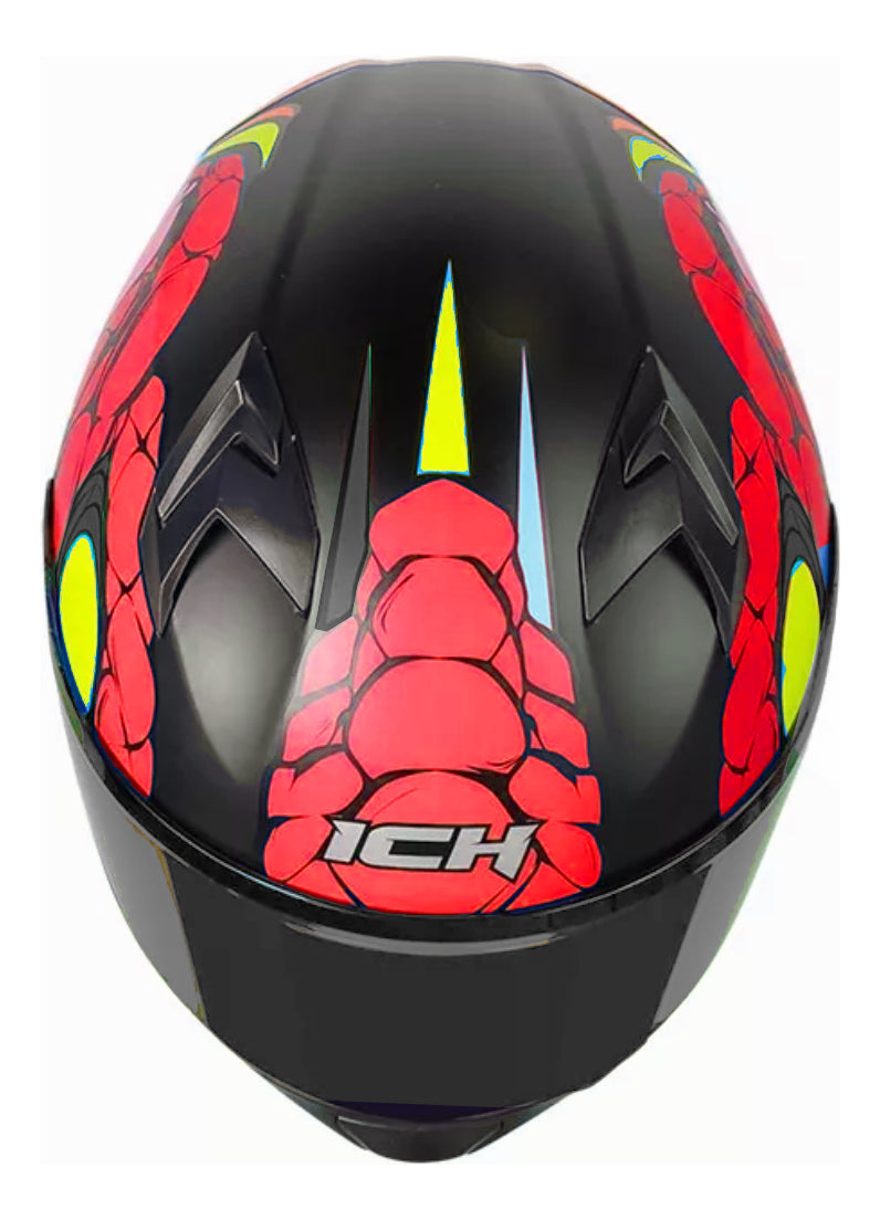 Casco Ich Integral 503 Sp Certificado Negro Mate