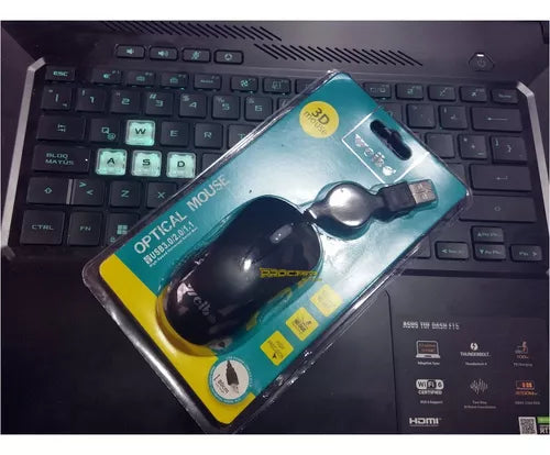 Mouse Mini Inalambrico Retráctil Weibo Traveler - Velocity Savage