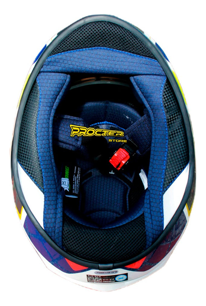 Casco Integral Para Moto Certificado Xtrong