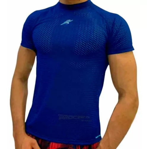 Camiseta En Malla Deportiva Slim Fit Manga Corta Gimnasio - Velocity Savage