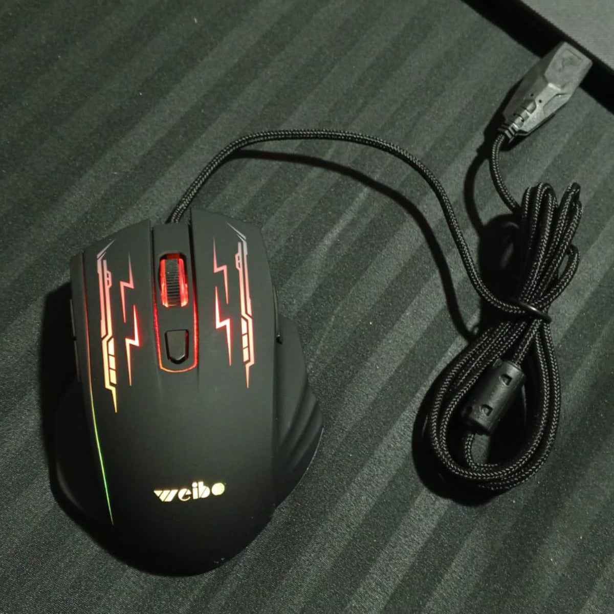Mouse Gamer Pro 7d Óptico Usb 3200