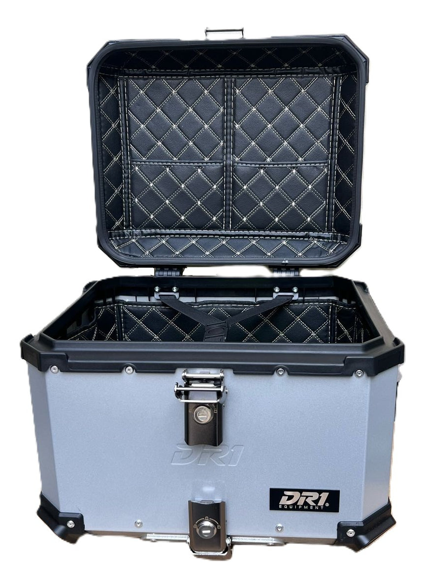 Maletero Adventure 45lt Gris Aluminio Desmontable
