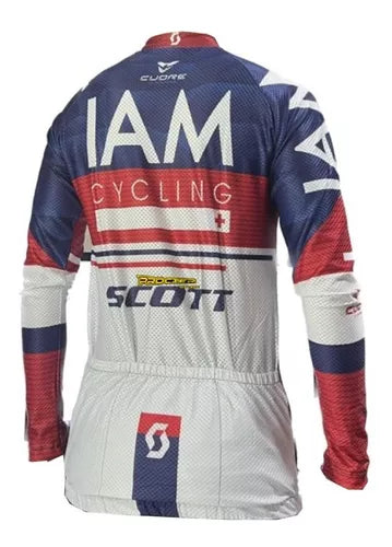 Jersey Ciclismo Maillot Manga Larga Ruta Mtb Colombia Camisa - Velocity Savage