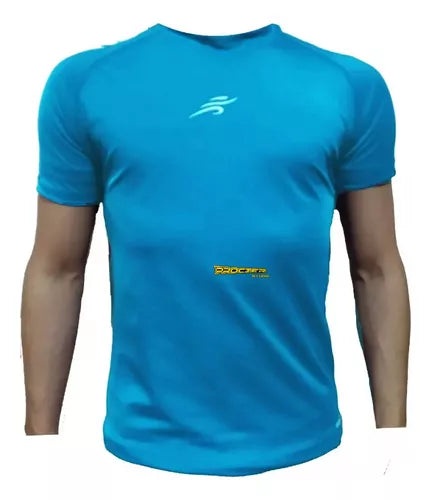 Camiseta Deportiva Slim Fit Manga Corta Gym Lycra Fria Uv - Velocity Savage