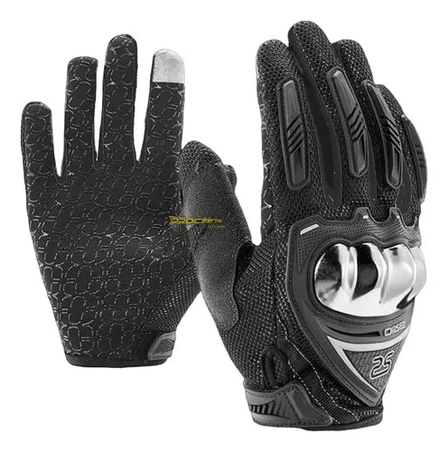 Guantes Tactil Proteccion Nudillos Ciclismo Axio S2 Moto - Velocity Savage