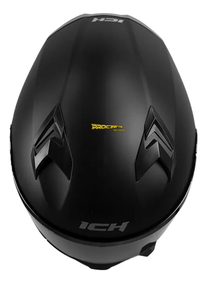 Casco Ich Integral 503 Sp Certificado Negro Mate
